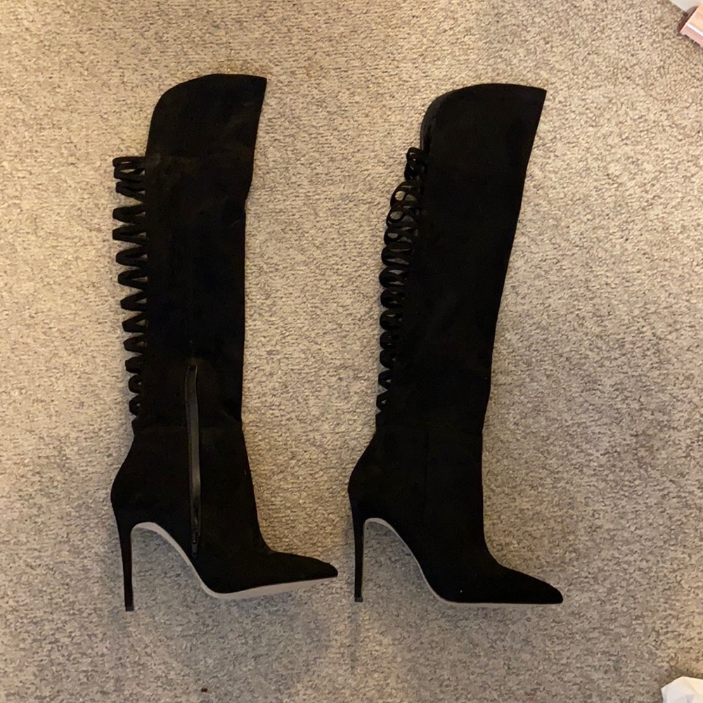 Knee high boots